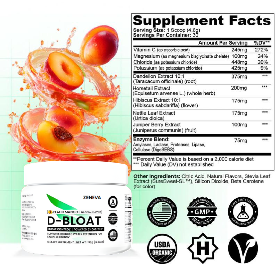 ZENEVA Debloat Powder